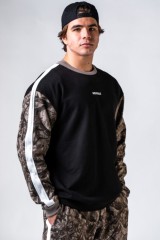 Світшот Nebbia Relaxed Sweatshirt POWER Light Brown Camo 903