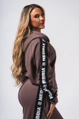 Худі Nebbia Classic Hoodie OFF-DUTY Dark Brown 489