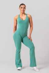 Комбінезон Nebbia Sculpting Flared Jumpsuit OWN THE GYM Green 397